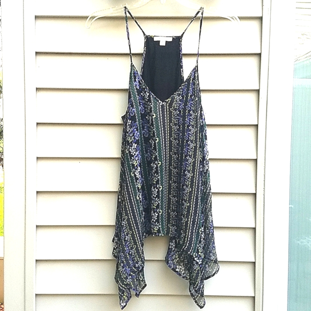 ELLA MOSS Silk Top,size M